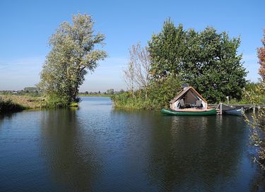 Séjour unique sur un radeau sur la rivière Vecht - 25
