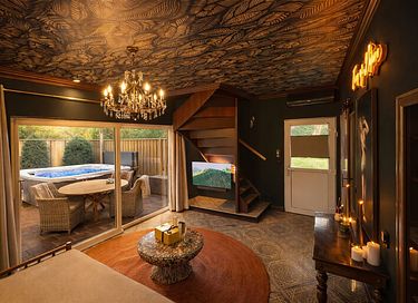 Waldhaus mit Jacuzzi, Sauna und Dampfbad - 8