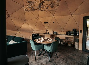 Luxe dome met Noors bad in de Ardennen - 9