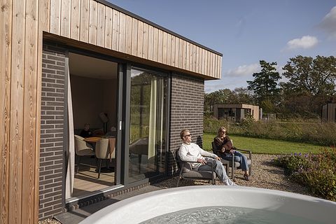 Tiny house met sauna en hottub  - 3