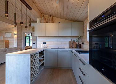 Houten vakantiehuis met meerzicht - 10