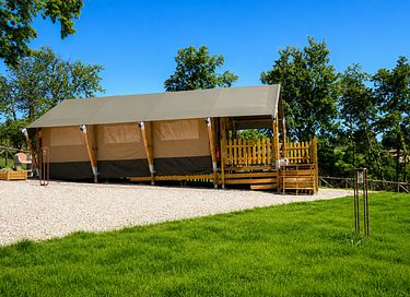 Glamping-Zelt mit Blick auf den See - 20