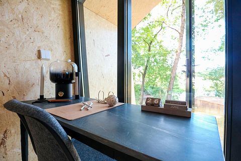 Einzigartige Design-Kabine für einen Solo-Rückzug - 5