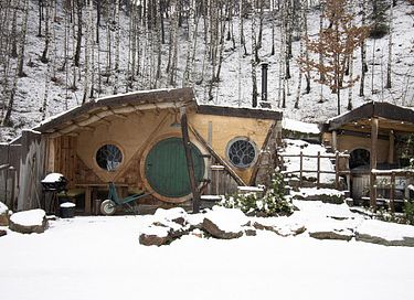 Hobbit House met hottub  - 12