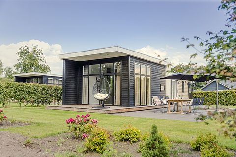 Pavillon pour 4 personnes au bord d'un étang avec jacuzzi - 3
