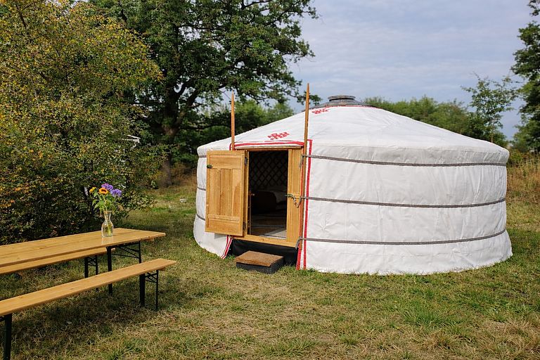 Authentic yurt with private bathroom - 1