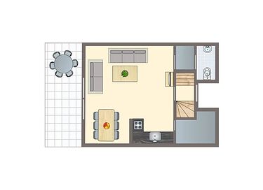 Vrijstaande 6-persoons bungalow aan het water - 16