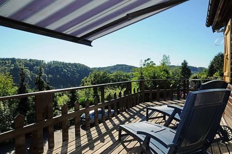 Verblijf met sauna en uitzicht in de Ardennen - 3