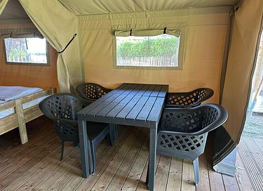 6-person glamping tent in the forest in Belgium - 5