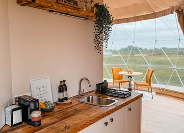 Glamping de luxe avec bain à remous privé - 8
