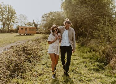 Romantisch Tiny house midden in de natuur - 2