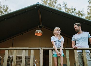 Tente safari de luxe en camping polyvalent - 38