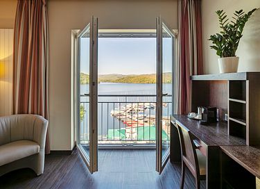 Hotel at the Rur lake in the middle of the Eifel region - 16