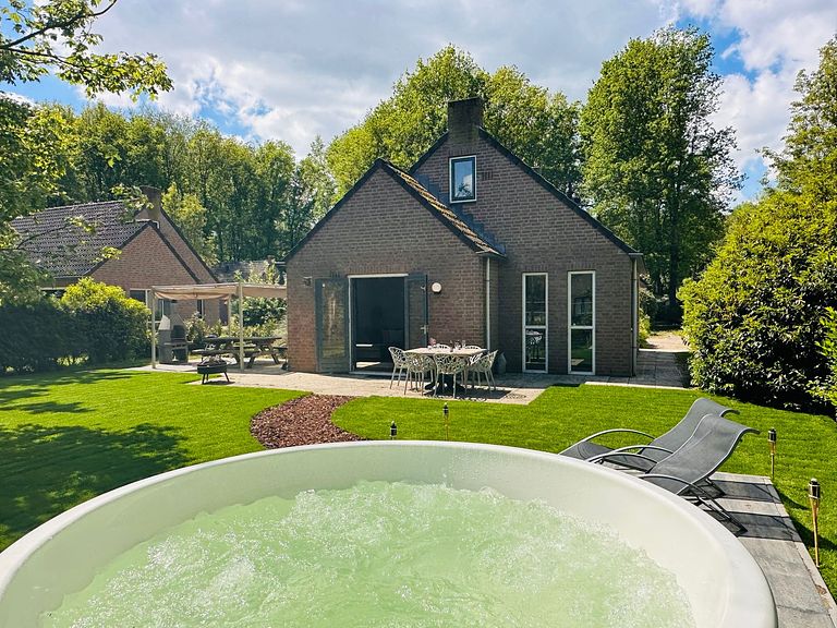 Forest cabin with large garden and hot tub - 1