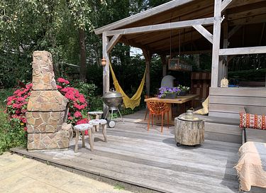 Romantische Yurt met hottub - 22