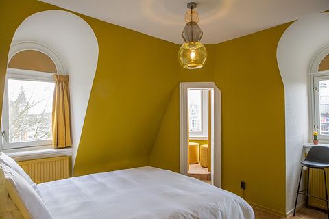 Romantic tower room in monumental building - 2
