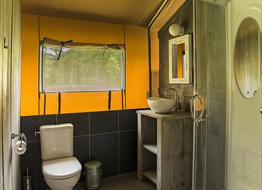 Adventure camping in a safari tent - 8