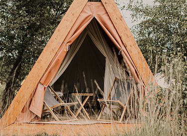 Glamping op een voormalige militaire basis - 3