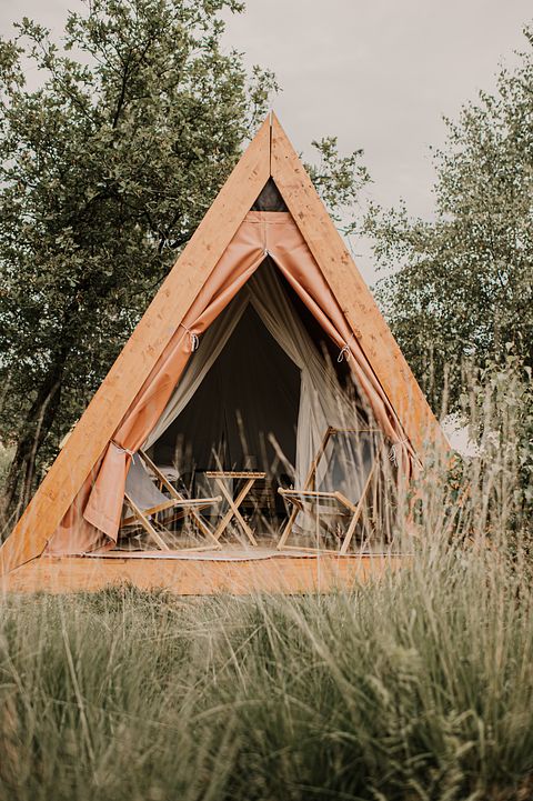 Glamping op een voormalige militaire basis - 3