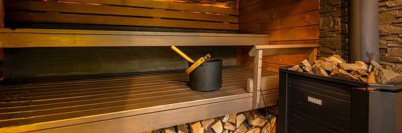 ferienhaus mit sauna