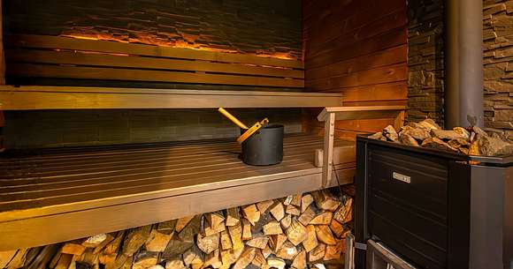 huisje met privé sauna