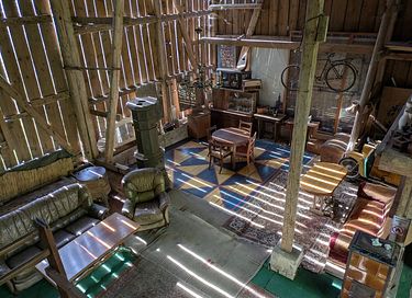 Séjour spacieux dans une grange en bois avec cinéma - 18
