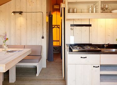 8 person glamping tent by the water - 5