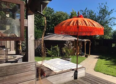 Romantische Yurt met hottub - 29