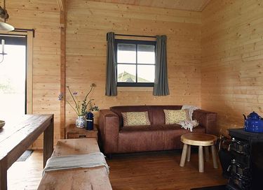 Houten cabin met hottub in het groen - 5