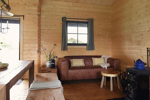 Houten cabin met hottub in het groen - 5