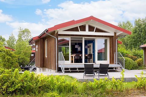 Vakantiehuis (6p) met eigen aanlegsteiger - 2