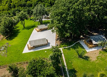 Glamping-Zelt mit Blick auf den See - 23