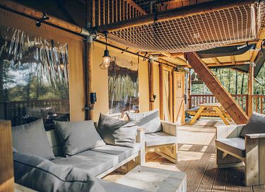 Luxe glamping tent voor 7 personen - 3