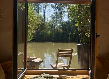 Cottage mit Whirlpool direkt am Teich - 11