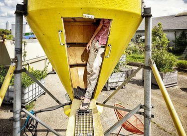 Bijzonder slapen in een silo - 5