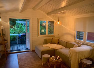 Romantische waterlodge in bohemian stijl  - 14