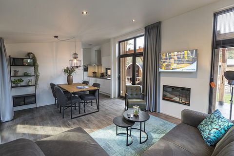Boslodge met privé hottub en sauna - 5