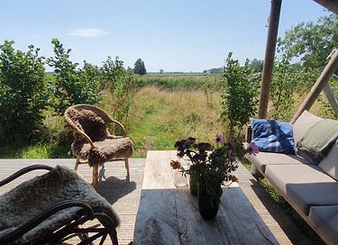Glamping met privé hottub - 4