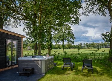 Pavillon de bien-être - jacuzzi, sauna et douche solaire - 16
