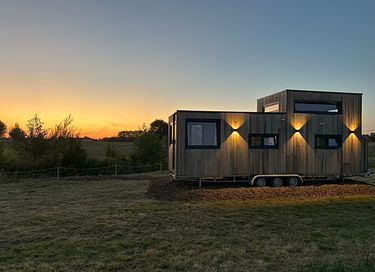 Modern tiny house op het Belgische platteland - 14