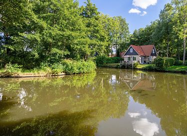 Vakantiehuis in Drenthe aan het water