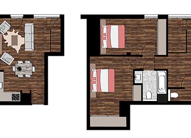 Familienwohnung mit Wellness in den Alpen - 11