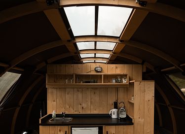 Tente panoramique chauffée avec hottub privé - 5