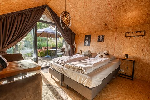 Tiny house aan een meer in Overijssel - 5