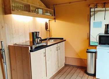 Gemütliches Glampingzelt für 2 - 4