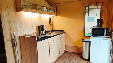 Gemütliches Glampingzelt für 2 - 4