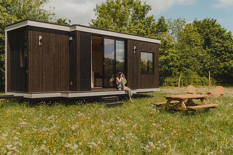 Tiny house bij een boerderij met paarden - 2