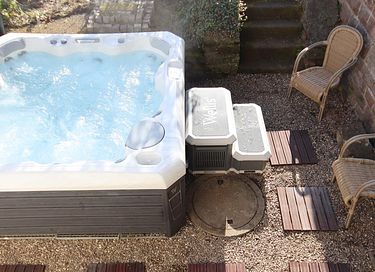 Alojamiento histórico para grupos con spa al aire libre - 37