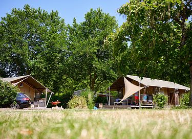 Luxe glampingtent op een familiecamping - 65