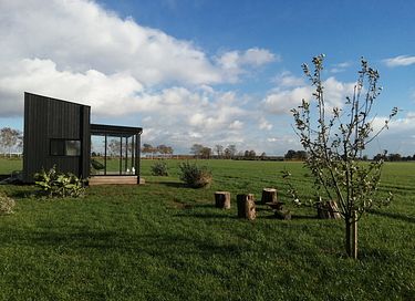 Tiny House met weids landelijk uitzicht - 15